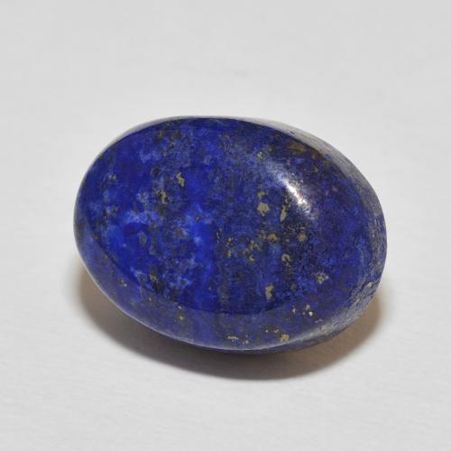 13.11 ct Blue Lapis Lazuli Stone, Natural Lapis Lazuli in Oval Cabochon Shape for Sale