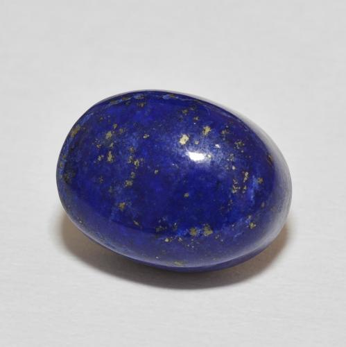 11.48 ct Blue Lapis Lazuli Stone, Natural Lapis Lazuli in Oval Cabochon Shape for Sale