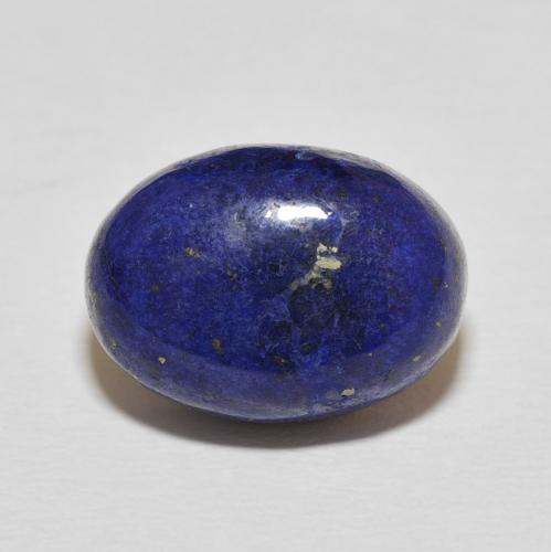 12.62ct Natural Dark Blue Lapis Lazuli, Oval, Opaque