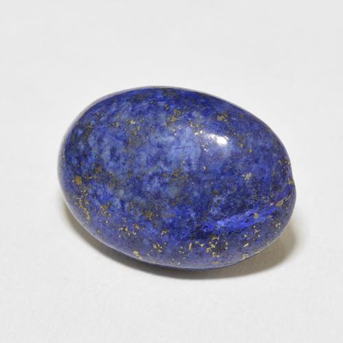 10.28 ct Blue Lapis Lazuli Stone, Natural Lapis Lazuli in Oval Cabochon Shape for Sale