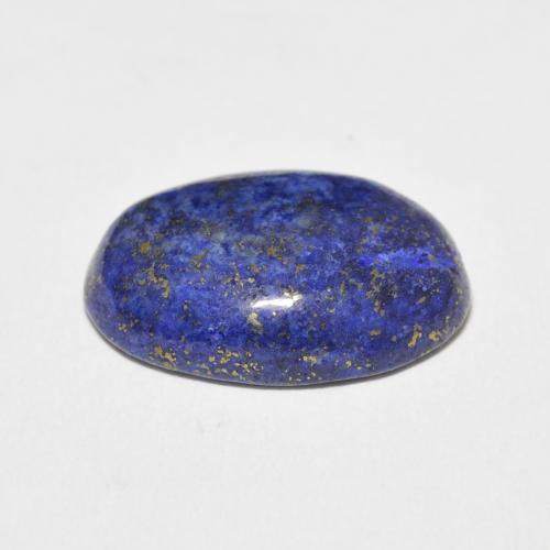 Lapis Lazuli Gemstone in 18 x 13 mm (calibrated) Size for Sale, Lapis Lazuli Stone in Navy Blue Color