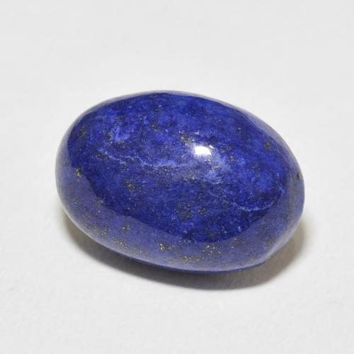 10.82 ct Blue Lapis Lazuli Stone, Natural Lapis Lazuli in Oval Cabochon Shape for Sale