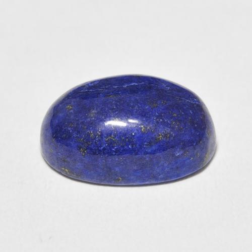 Lapis Lazuli Gemstone in 15.7 x 11 mm Size for Sale, Lapis Lazuli Stone in Navy Blue Color