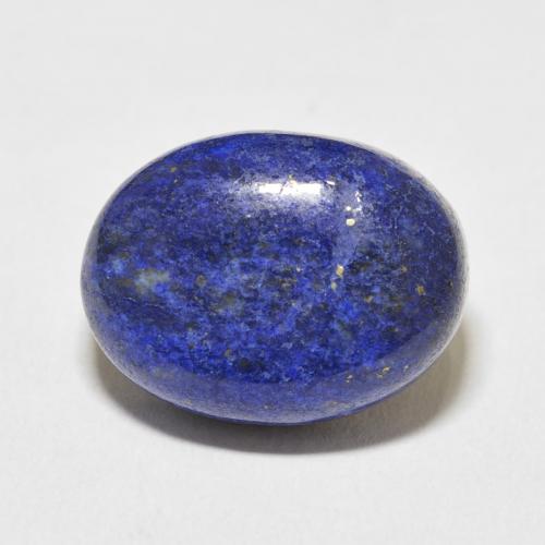 17.44ct Natural Dark Blue Lapis Lazuli, Oval, Opaque