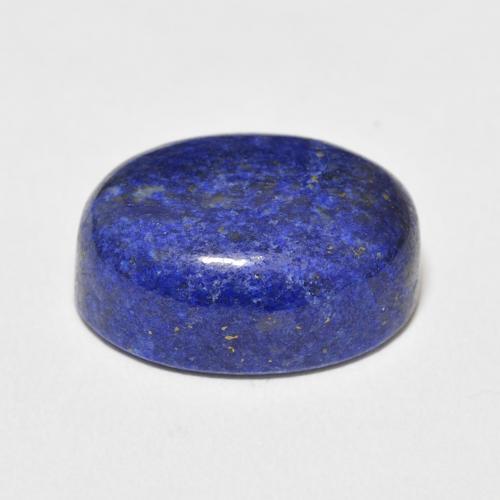Lapis Lazuli Gemstone in 17.3 x 13.2 mm Size for Sale, Lapis Lazuli Stone in Dark Blue Color