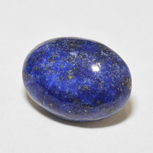 13.66 ct Blue Lapis Lazuli Stone, Natural Lapis Lazuli in Oval Cabochon Shape for Sale