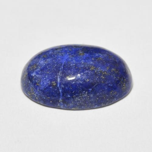 Lapis Lazuli Gemstone in 18 x 13 mm (calibrated) Size for Sale, Lapis Lazuli Stone in Bright Blue Color