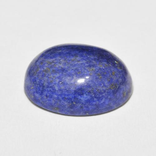 Lapis Lazuli Gemstone in 17.6 x 14.4 mm Size for Sale, Lapis Lazuli Stone in Deep Egyptian Blue Color