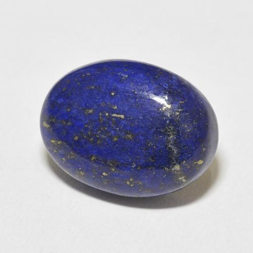 13.45 ct Blue Lapis Lazuli Stone, Natural Lapis Lazuli in Oval Cabochon Shape for Sale
