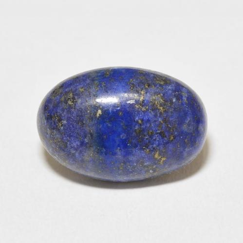 8.95 ct Blue Lapis Lazuli Gemstone, Lapis Lazuli Gem in Oval Cabochon Shape for Sale.
