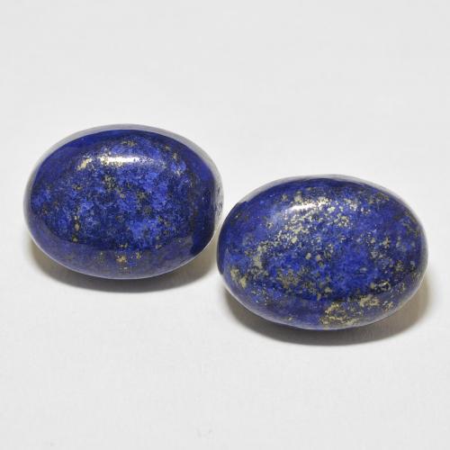 25.25ctw Natural Navy Blue Lapis Lazuli, Oval, Opaque