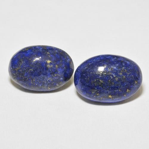 18.80ctw Natural Deep Egyptian Blue Lapis Lazuli, Oval, Opaque
