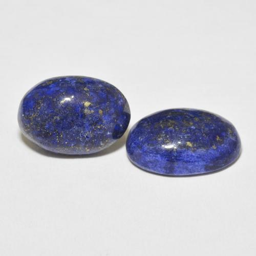 18.80 ctw Blue Lapis Lazuli Stones, Natural Lapis Lazuli in Oval Cabochon Shape for Sale