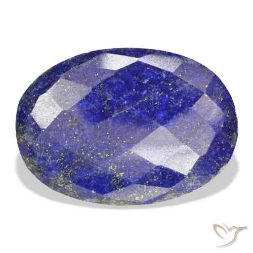 54.26ct Natural Deep Egyptian Blue Lapis Lazuli, Oval, Opaque