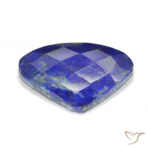 Lapis Lazuli Gemstone in 27.7 x 24.8 mm Size for Sale, Lapis Lazuli Stone in Deep Blue Color