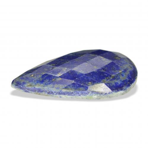 Lapis Lazuli Gemstone in 35.8 x 19.3 mm Size for Sale, Lapis Lazuli Stone in Dark Blue Color