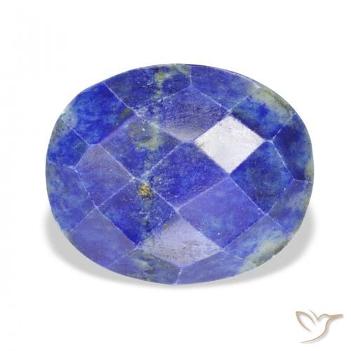 25.71ct Natural Deep Blue Lapis Lazuli, Oval, Opaque