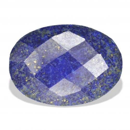 25.54ct Natural Navy Blue Lapis Lazuli, Oval, Opaque