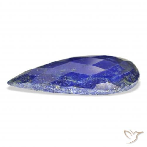 Lapis Lazuli Gemstone in 45.3 x 18.5 mm Size for Sale, Lapis Lazuli Stone in Dark Blue Color