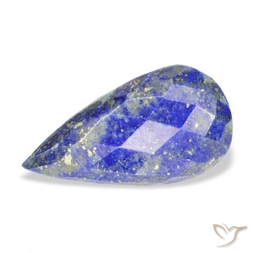 14.24ct Natural Bright Blue Lapis Lazuli, Pear Shape, Opaque