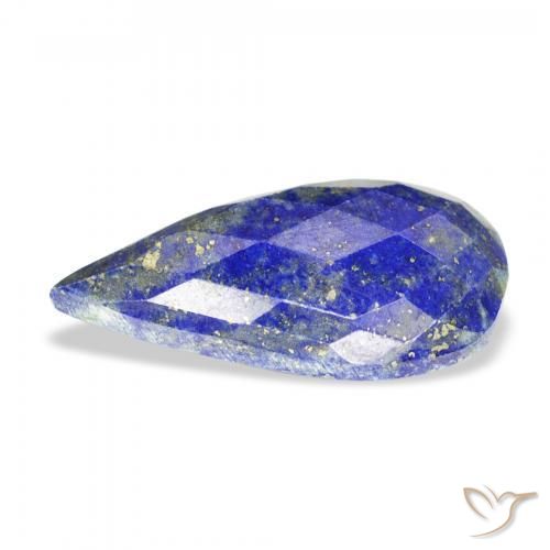 Lapis Lazuli Gemstone in 26 x 13.9 mm Size for Sale, Lapis Lazuli Stone in Bright Blue Color