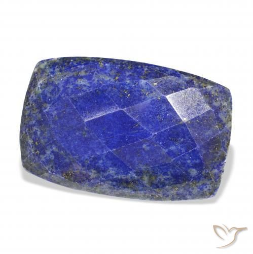 61.80 ct Blue Lapis Lazuli Stone, Natural Lapis Lazuli in Cushion Rose-Cut Shape for Sale