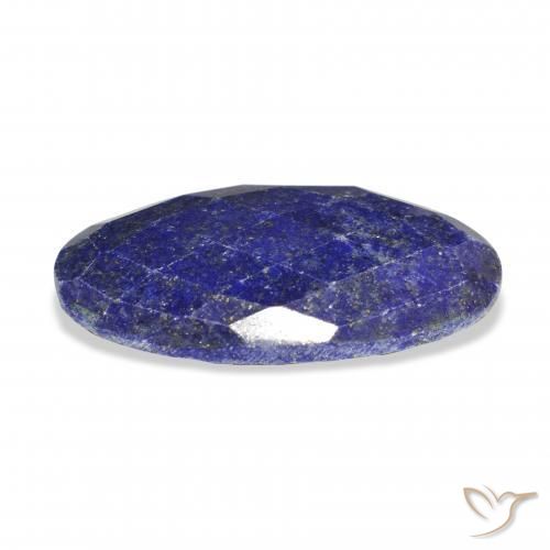 Lapis Lazuli Gemstone in 39.5 x 21.5 mm Size for Sale, Lapis Lazuli Stone in Deep Blue Color