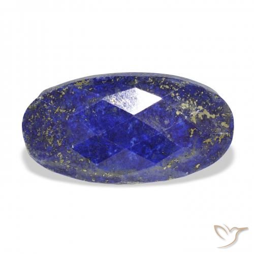 26.18ct Natural Navy Blue Lapis Lazuli, Oval, Opaque