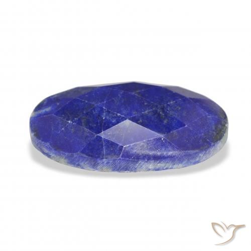 Lapis Lazuli Gemstone in 26.9 x 15.5 mm Size for Sale, Lapis Lazuli Stone in Navy Blue Color