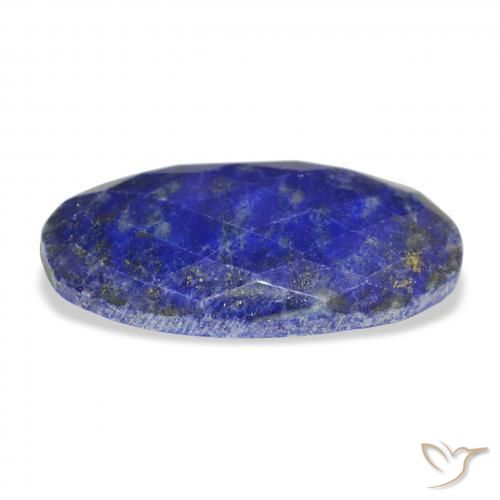 Lapis Lazuli Gemstone in 30.8 x 16.9 mm Size for Sale, Lapis Lazuli Stone in Dark Blue Color