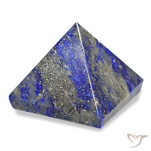 85.95 ct Blue Lapis Lazuli Stone, Natural Lapis Lazuli in Pyramid Cabochon Shape for Sale