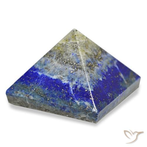 83.14 ct Blue Lapis Lazuli Stone, Natural Lapis Lazuli in Pyramid Cabochon Shape for Sale