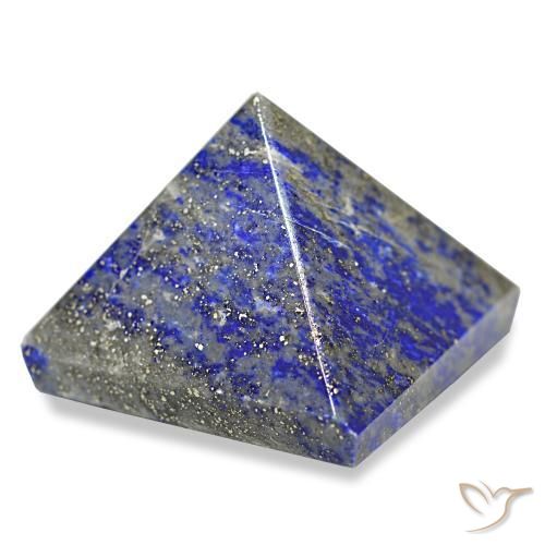 88.77 ct Blue Lapis Lazuli Stone, Natural Lapis Lazuli in Pyramid Cabochon Shape for Sale
