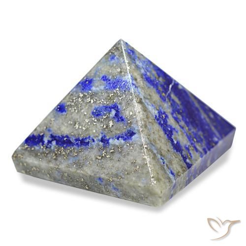 90.23 ct Blue Lapis Lazuli Stone, Natural Lapis Lazuli in Pyramid Cabochon Shape for Sale