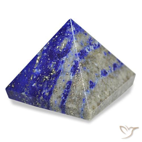 88.61 ct Blue Lapis Lazuli Stone, Natural Lapis Lazuli in Pyramid Cabochon Shape for Sale