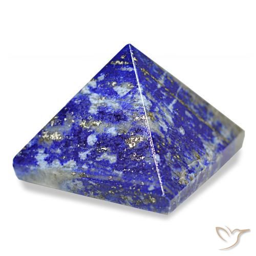 89.09 ct Blue Lapis Lazuli Stone, Natural Lapis Lazuli in Pyramid Cabochon Shape for Sale