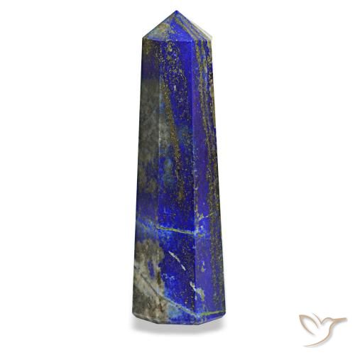 355.92 ct Blue Lapis Lazuli Gemstone, Lapis Lazuli Gem in Pencil Cut Shape for Sale.