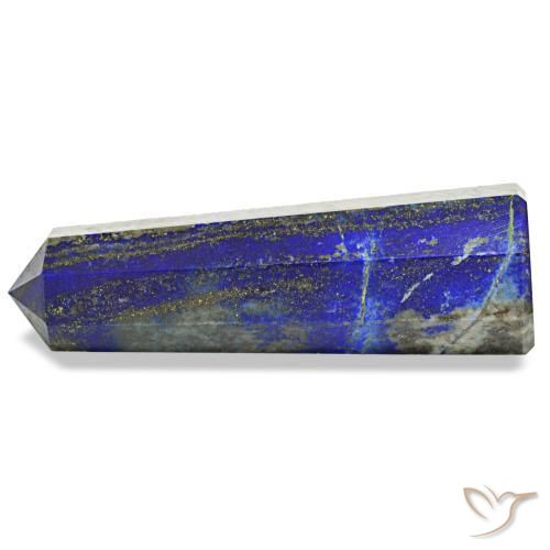355.92 ct Blue Lapis Lazuli Stone, Natural Lapis Lazuli in Pencil Cut Shape for Sale