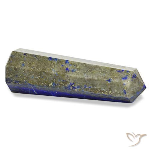 Lapis Lazuli Gemstone in 74.1 x 23.1 mm Size for Sale, Lapis Lazuli Stone in Deep Blue Color