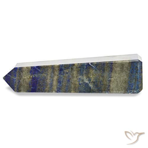 605.16 ct Blue Lapis Lazuli Stone, Natural Lapis Lazuli in Pencil Cut Shape for Sale
