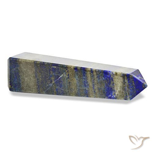 Lapis Lazuli Gemstone in 98.6 x 24.2 mm Size for Sale, Lapis Lazuli Stone in Multicolor Blue Color