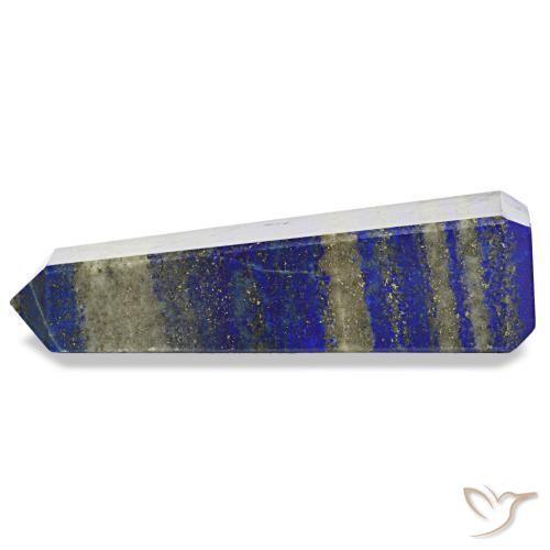 310.40 ct Blue Lapis Lazuli Stone, Natural Lapis Lazuli in Pencil Cut Shape for Sale