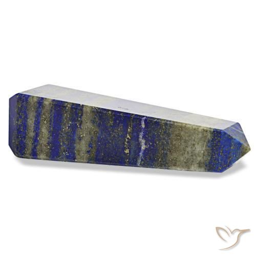 Lapis Lazuli Gemstone in 75.7 x 21 mm Size for Sale, Lapis Lazuli Stone in Multicolor Blue Color