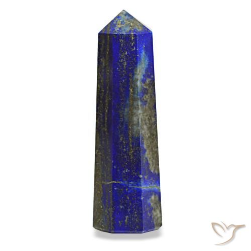 311.43 ct Blue Lapis Lazuli Gemstone, Lapis Lazuli Gem in Pencil Cut Shape for Sale.