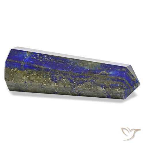Lapis Lazuli Gemstone in 70 x 22.4 mm Size for Sale, Lapis Lazuli Stone in Bright Blue Color