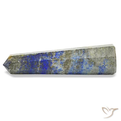 351.18 ct Blue Lapis Lazuli Stone, Natural Lapis Lazuli in Pencil Cut Shape for Sale