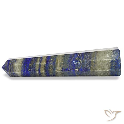 343.87 ct Blue Lapis Lazuli Stone, Natural Lapis Lazuli in Pencil Cut Shape for Sale