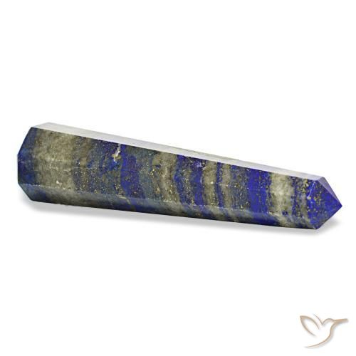Lapis Lazuli Gemstone in 92.8 x 21.7 mm Size for Sale, Lapis Lazuli Stone in Navy Blue Color
