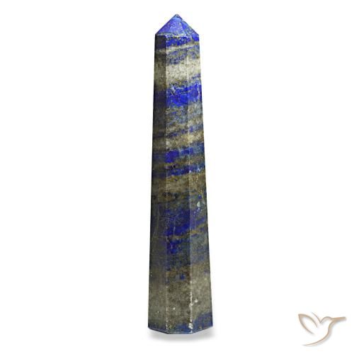291.27 ct Blue Lapis Lazuli Gemstone, Lapis Lazuli Gem in Pencil Cut Shape for Sale.