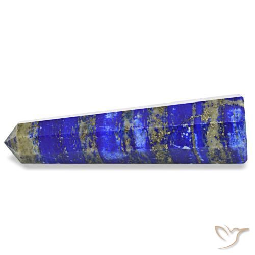 434.17 ct Blue Lapis Lazuli Stone, Natural Lapis Lazuli in Pencil Cut Shape for Sale
